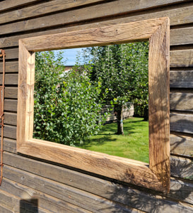 Altholz Spiegel alteiche  S1942 Arber  Bayerischen Wald unikat upcycling nachhaltig