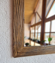 Altholz Spiegel S2046 Spiegel sonnenverbrannt antik optik Alteiche