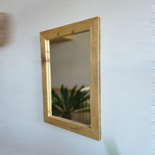 Altholz Spiegel  S2277 Alter Boden einer alten Bauernstube upcycling nachhaltigü