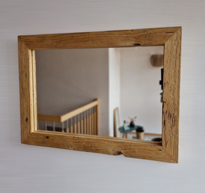 Altholz Spiegel alte Bretter S2170 Alter Boden 250jahre Wandspiegel Badspiegel Toilettenspiegel