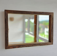Altholz Spiegel S2346 antik Wandspiegel Alteiche 45 x 65 Badspiegel Altholzspiegel