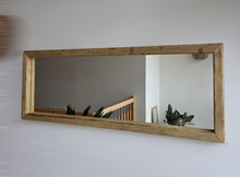 Panoramaspiegel Altholz Spiegel Antiko S2210  Langspiegel Körperspiegel Altholzspiegel Wandspiegel Garderobenspiegel