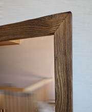 Spiegel alte Bretter S2188  Badspiegel mit Ablage sonnenverbrannt Altholz Holzspiegel Wandspiegel