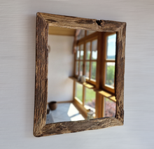 Altholz Spiegel S2129 antik Wandspiegel Alteiche 50 x 60 Badspiegel Altholzspiegel