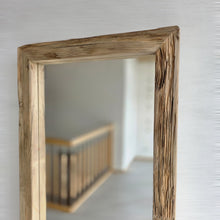 Altholz Spiegel Loftspiegel massiv S2341 aus Gerüstbohlen Loft upcycling nachhaltig