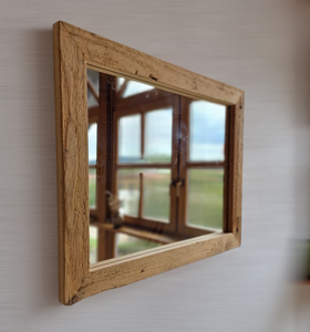 Altholz Spiegel alte Bretter S2171 Alter Boden 250jahre Wandspiegel Badspiegel Toilettenspiegel