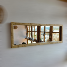 Panoramaspiegel Altholz Spiegel Antiko S2299  Langspiegel Ankleidespiegel Garderobenspiegel