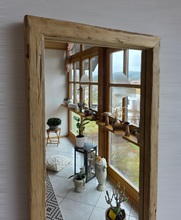 Panoramaspiegel Altholz Spiegel Antiko S2210  Langspiegel Körperspiegel Altholzspiegel Wandspiegel Garderobenspiegel