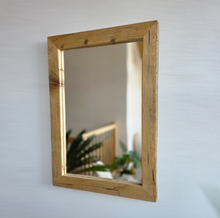 Altholz Spiegel  S2277 Alter Boden einer alten Bauernstube upcycling nachhaltigü
