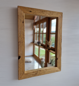 Altholz Spiegel alte Bretter S2170 Alter Boden 250jahre Wandspiegel Badspiegel Toilettenspiegel