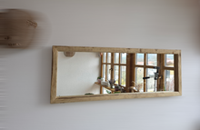 Panoramaspiegel Altholz Spiegel Antiko S2210  Langspiegel Körperspiegel Altholzspiegel Wandspiegel Garderobenspiegel