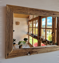 Altholz Spiegel S2196 Loftspiegel Altholzspiegel 50x70 Badspiegelpiegel Wandspiegel