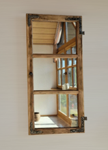Altholz Spiegel Antiko S2138 Fensterspiegel Eiche optik