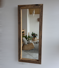 Altholz Spiegel S2231 antik Wandspiegel Alteiche Garderobenspiegel Groß Ganzköperspiegel