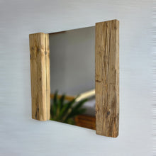 Altholz Spiegel  S2323 Alter Dielenboden einer alten Bauernstube upcycling nachhaltig Badspiegel Wohnspiegel Wandspiegel