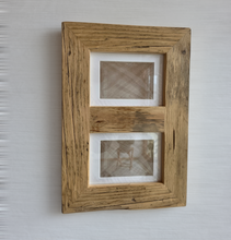 Altholz Bilderrahmen alte Bohlen  2 fach Rahmen Anfertigung