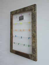 Altholz Bilderrahmen Bxx mit Schnur und Klammern