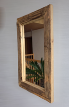 Altholz Spiegel S2214 Loftspiegel Altholzspiegel 47 x 72 Badspiegelpiegel Wandspiegel