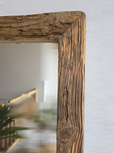 Altholz Spiegel Loftspiegel massiv S2213 aus Gerüstbohlen 57x70  Loft upcycling nachhaltig8