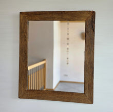 Altholz Spiegel alteiche  S2345 Arber  Bayerischen Wald unikat upcycling 66 x 77  nachhaltig Eiche