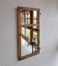 Altholz Spiegel Antiko S2172 Fensterspiegel Eiche optik