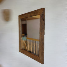 Altholz Spiegel alteiche  S2345 Arber  Bayerischen Wald unikat upcycling 66 x 77  nachhaltig Eiche