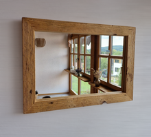 Altholz Spiegel alte Bretter S2170 Alter Boden 250jahre Wandspiegel Badspiegel Toilettenspiegel