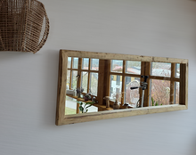 Panoramaspiegel Altholz Spiegel Antiko S2210  Langspiegel Körperspiegel Altholzspiegel Wandspiegel Garderobenspiegel