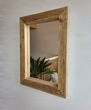 Altholz Spiegel Loftspiegel Schminkspiegel  S2225 aus Gerüstbohlen Loft