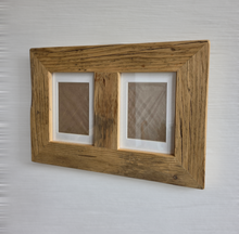 Altholz Bilderrahmen alte Bohlen  2 fach Rahmen Anfertigung