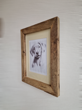 Bilderrahmen Altholz  B2044 Eiche  Alteiche 30 x 40 Altholzrahmen Holzrahmen Hochzeitsgeschenk Urkunde