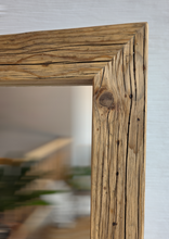 Altholz Spiegel Loftspiegel Schminkspiegel  S2225 aus Gerüstbohlen Loft