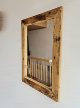 Altholz Spiegel  S2159 Alter Boden einer alten Bauernstube upcycling nachhaltigü