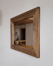 Altholz Spiegel Holzspiegel massiv S2181 aus alter Scheune upcycling nachhaltig