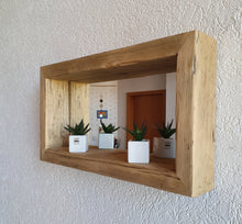 Altholz Spiegel Loftspiegel SL 002 massiv (Anfertigung ) aus Gerüstbohlen Loft