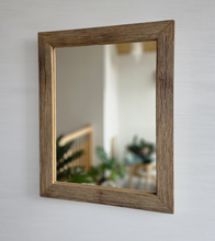 Altholz Spiegel S2249 antik Wandspiegel Alteiche 48 x 62 Badspiegel Altholzspiegel
