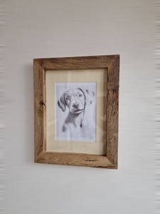 Bilderrahmen Altholz  B2044 Eiche  Alteiche 30 x 40 Altholzrahmen Holzrahmen Hochzeitsgeschenk Urkunde