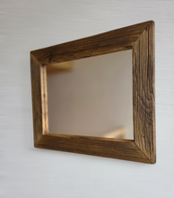 Altholz Spiegel S2236 Badspiegel 40 x 50 sonnenverbrannt  Wandspiegel Holzspiegel