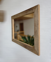 Altholz Spiegel S2249 antik Wandspiegel Alteiche 48 x 62 Badspiegel Altholzspiegel
