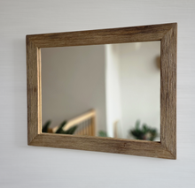Altholz Spiegel S2249 antik Wandspiegel Alteiche 48 x 62 Badspiegel Altholzspiegel