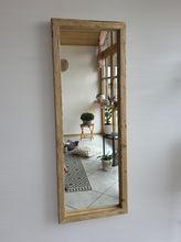 Panoramaspiegel Altholz Spiegel Antiko S2210  Langspiegel Körperspiegel Altholzspiegel Wandspiegel Garderobenspiegel