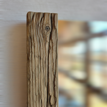 Altholz Spiegel  S2282 Alter Dielenboden einer alten Bauernstube upcycling nachhaltig Badspiegel Wohnspiegel Wandspiegel