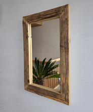 Altholz Spiegel S2214 Loftspiegel Altholzspiegel 47 x 72 Badspiegelpiegel Wandspiegel