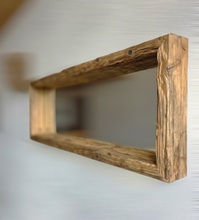 Panoramaspiegel Dekospiegel Loftspiege S2239 Spiegelregal Regal Spiegel Altholz Badspiegel optik Alteiche