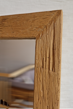 Altholz Spiegel  S2115 Alter Balken einer alten Bauernstube upcycling nachhaltig Badspiegel