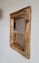 Altholz Spiegel S2166 Loftspiegel Altholzspiegel 52x73 Badspiegelpiegel Wandspiegel