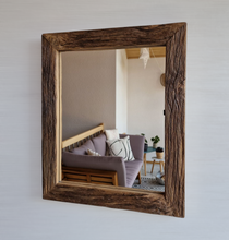 Altholz Spiegel alteiche  S2130 Arber  Bayerischen Wald unikat upcycling nachhaltig