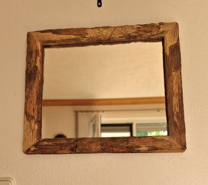 Altholz Spiegel alteiche  S2128 Arber  Bayerischen Wald unikat upcycling nachhaltig