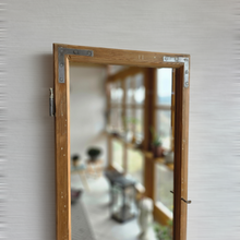 Altholz Spiegel Antiko S2296 Fensterspiegel 1845 Spiegelfenster Badspiegel