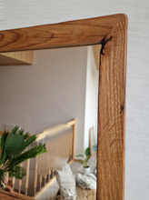 Altholz Spiegel 52x45 alteiche  S2191 Arber  Bayerischen Wald unikat upcycling nachhaltig Badspiegel Holzspiegel Wandspiegel Toilettenspiegel